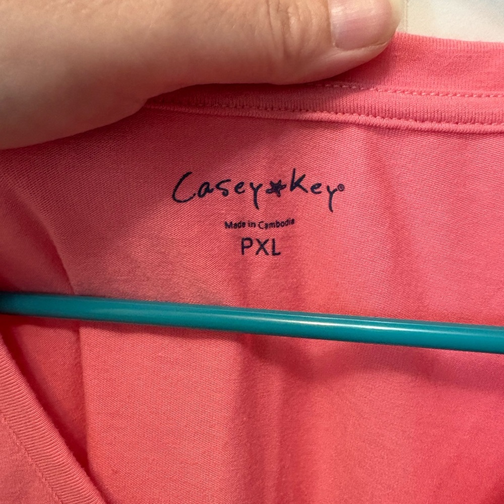 Casey Key Pink Flamingo Graphic T-Shirt. Size PXL. - Picture 3 of 8
